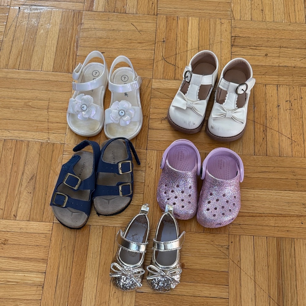 Kids Shoe Lot - Crocs, Sandals